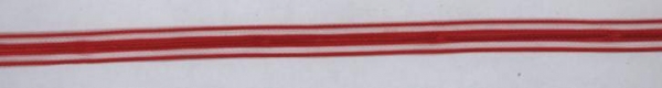 Schleifenband, Ziehband, Kräuselband rot